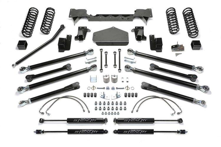 K4057M Crawler Lift System w/DLSS Shocks Fits Select Jeep Wrangler JK; Jeep Wrangler