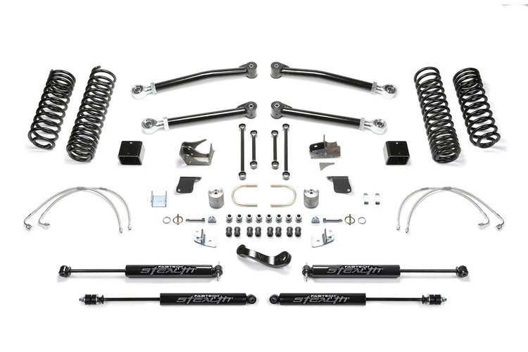 K4068M Trail Long Travel Lift System Fits Select Jeep Wrangler JK; Jeep Wrangler