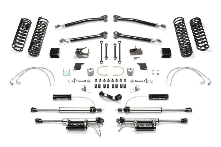 K4069DL Trail Long Travel Lift System Fits Select Jeep Wrangler JK; Jeep Wrangler