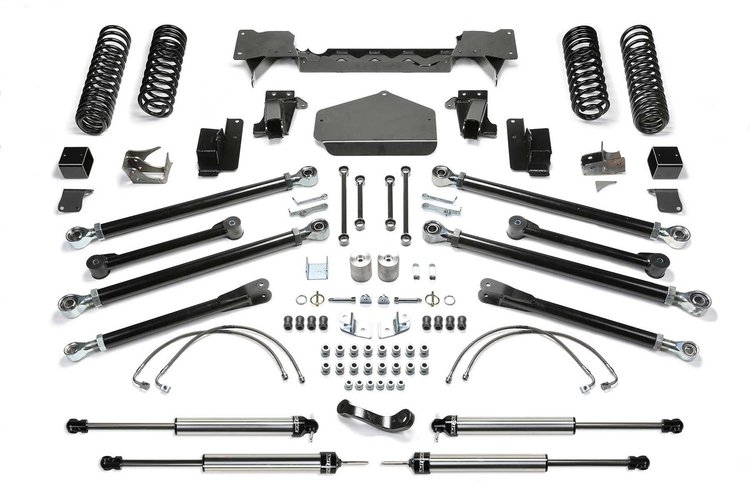 K4072DL Crawler Long Travel Lift System Fits Select Jeep Wrangler JK; Jeep Wrangler