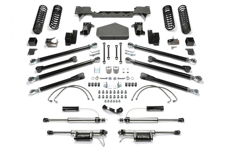 K4073DL Crawler Long Travel Lift System Fits Select Jeep Wrangler JK; Jeep Wrangler