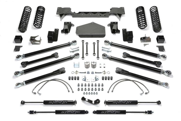 K4074M Crawler Long Travel Lift System Fits Select Jeep Wrangler JK; Jeep Wrangler