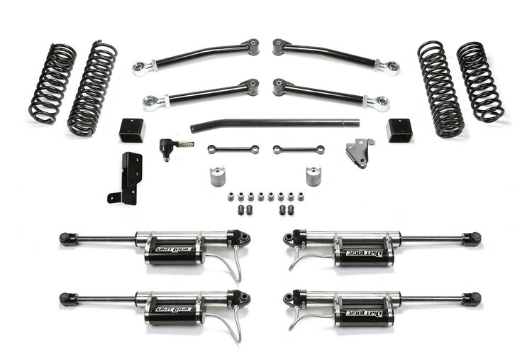 K4141DL Trail Lift System Fits Select Jeep Wrangler