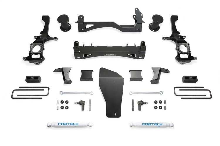 K6005 Basic Lift System w/Shocks for 2017 Nissan TITAN, 2016-2017 Nissan TITAN XD, 2018 Nissan TITAN XD