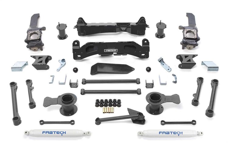 K7006 Basic Lift System w/Shocks for 2007-2008 Toyota FJ Cruiser