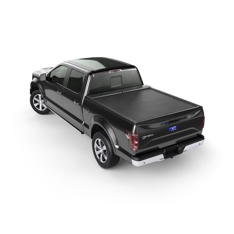 LG103M M-Series Locking Retractable Truck Bed Cover for 2015-2020 Ford F-150 [8.2 ft. Bed]