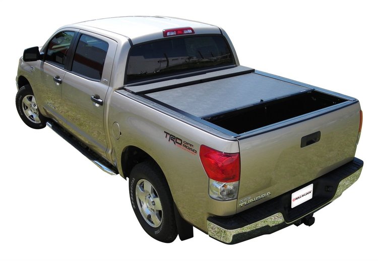 LG575M M-Series Locking Retractable Truck Bed Cover for Select Toyota Tundra [5.7 ft. Bed]