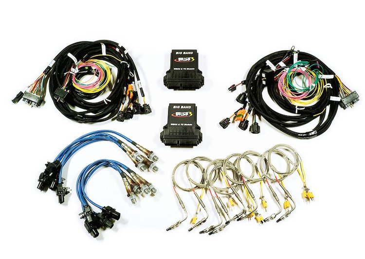 BS4-004-007 8-Channel BIG BAND Module & Type-K T/C Only Kit, w/o LSU4.9 WBO2 Sensors & Harness or Type-K Thermocouples