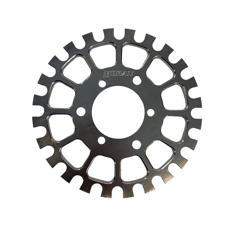 JMI-007-026 Universal Billet 24-Tooth Crank Wheel, for 3/4 in. Magnetic Pickup, Polished