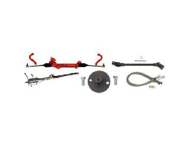 Column and Rack and Pinion Conversion Kit 1967-68 Camaro Power Rack Chrome Steel Tilt Column