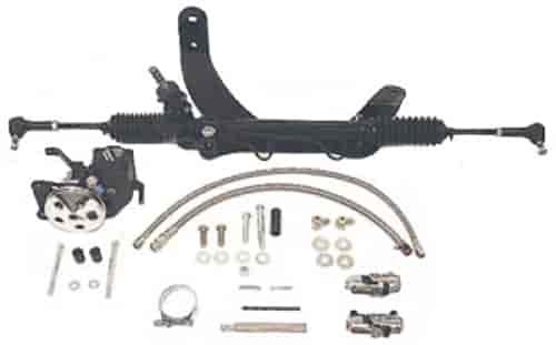 Rack Kit 68-72 Mopar B-Body Power Small Block Black
