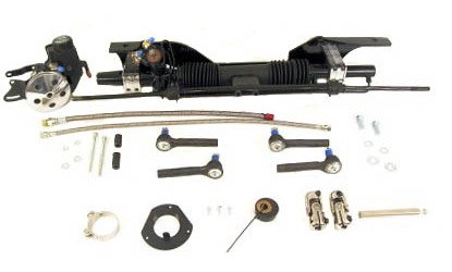 Rack Kit Late 67-70 Power Mustang Big Block Black