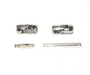 Stainless Steering Shaft Kit 1979-93 Mustang