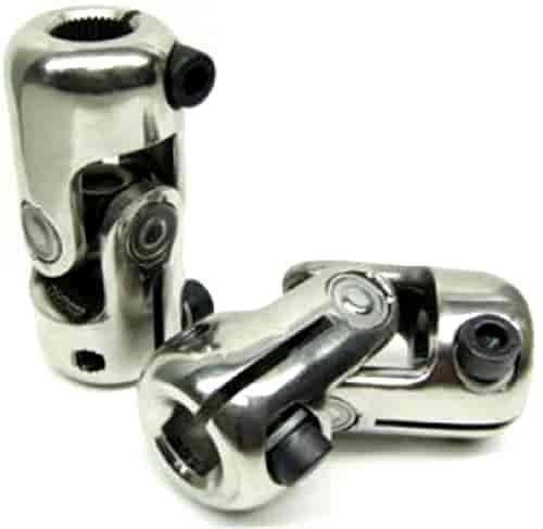 Stainless Steel Double U-Joint 1" DD x 17mm-36 Splined