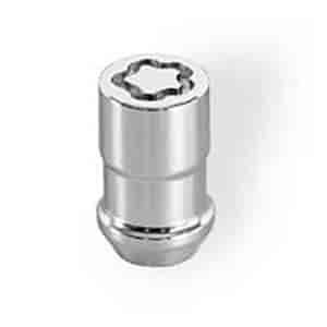 Locking Lug Nuts - Chrome Cone Seat Style Thread Size: M14 x 1.5 Key Hex Size: 13/16"