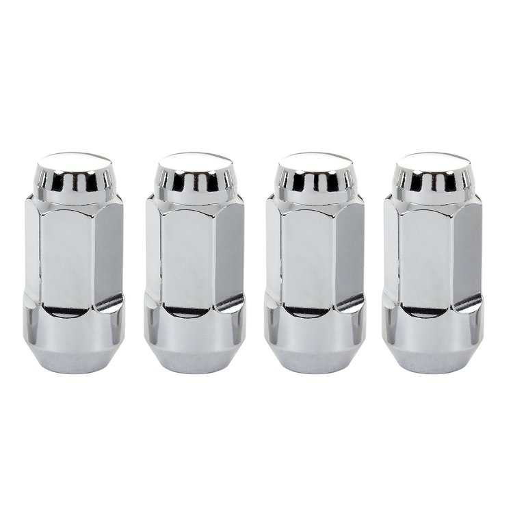 64023 Chrome Acorn/Conical Seat Lug Nuts M14 x 1.5