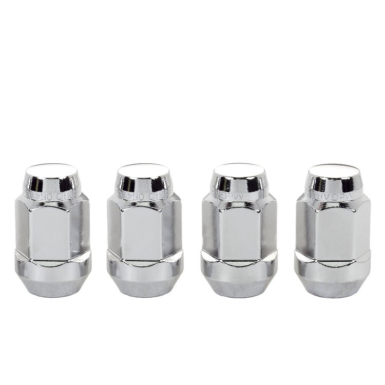 64073 Chrome Acorn/Conical Seat Lug Nuts M14 x 1.5 Thread Size