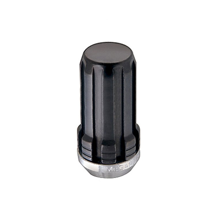 65025 Black Cone Seat SplineDrive Lug Nuts, M14 x 1.5 Thread Size