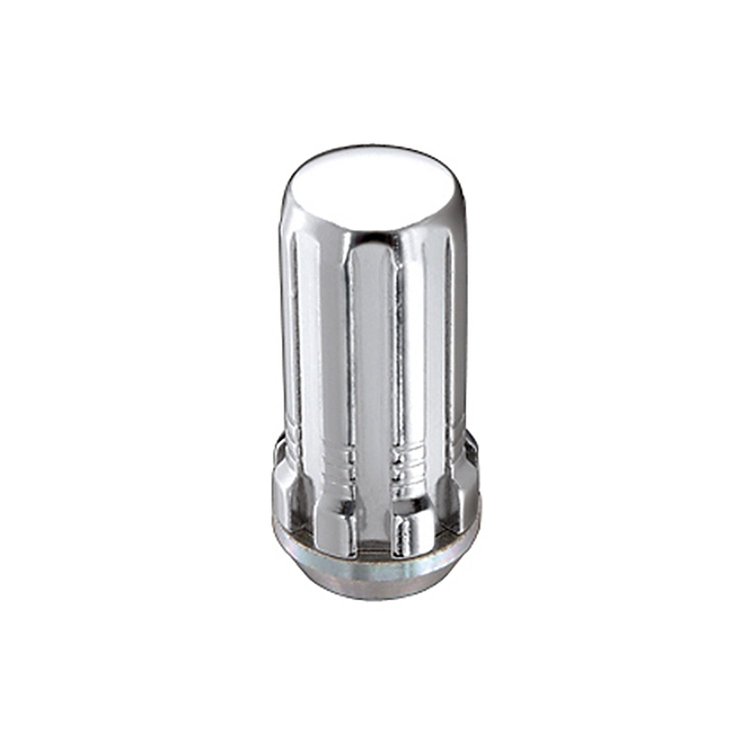 Chrome Cone Seat SplineDrive Lug Nuts (M14 x 1.5 Thread Size) - Box of 50 Lug Nuts