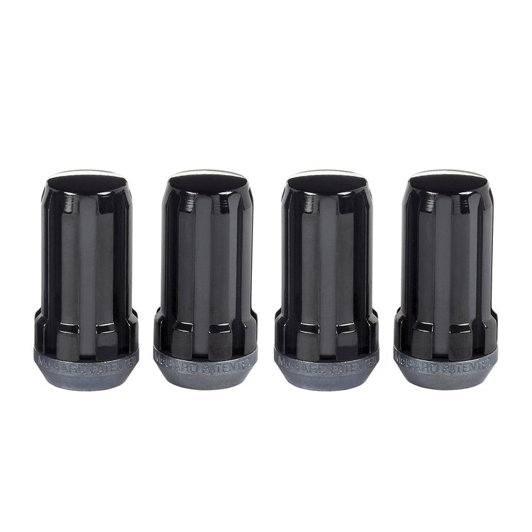 65310BK Black Tuner Style Spline Drive Lug Nuts M14 x 1.25