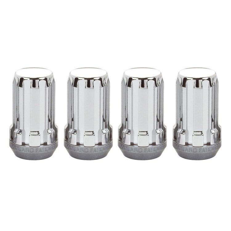 Chrome Tuner Style Spline Drive Lug Nuts M14 x 1.5