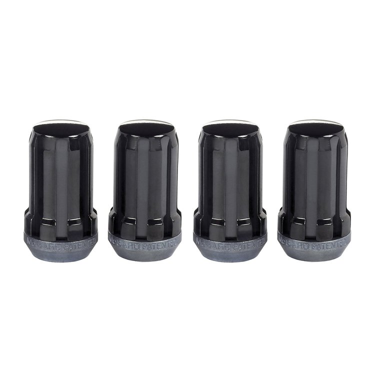 Black Tuner Style Spline Drive Lug Nuts M14 x 1.5