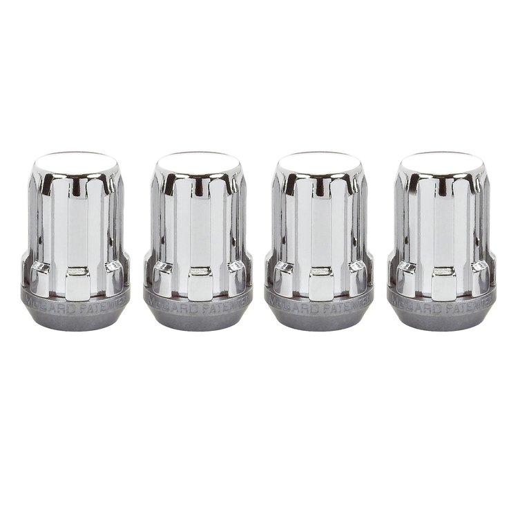 65354 Chrome Tuner Style Spline Drive Lug Nuts 12mm x 1.25