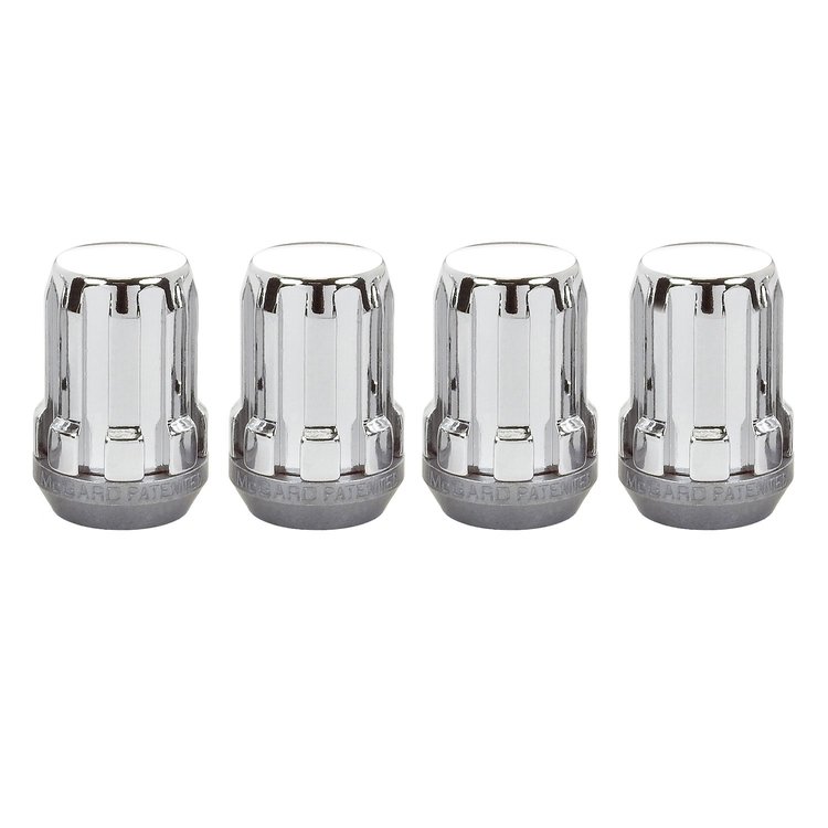 65357 Chrome Tuner Style Spline Drive Lug Nuts 12mm x 1.5