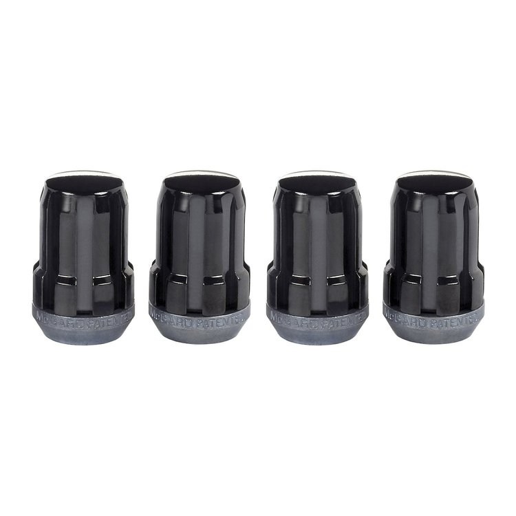 65357BK Black Tuner Style Spline Drive Lug Nuts 12mm x 1.5