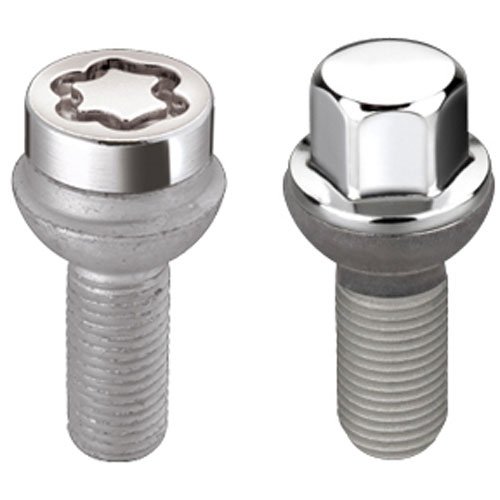 Chrome Radius Seat Lug Bolt Kit M14 x 1.5 Thread Size