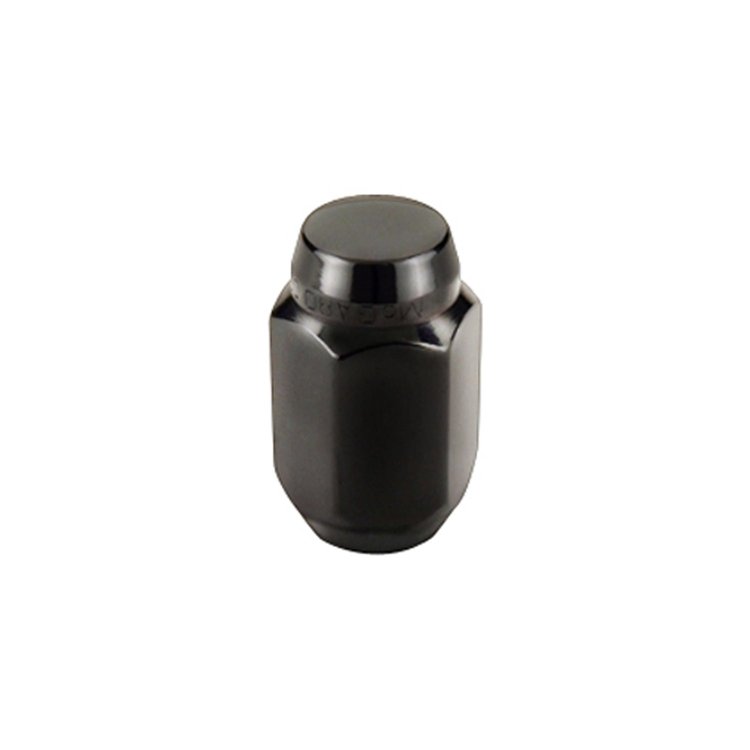 Chrome/Black Cone Seat Style Lug Nut Set (1/2"-20 Thread Size) - Box of 144 Lug Nuts