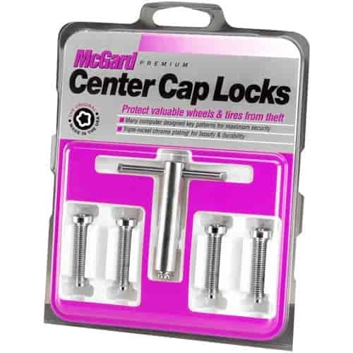 Center Cap and Wire Basket Locks Thread Size: M8 x 1.25