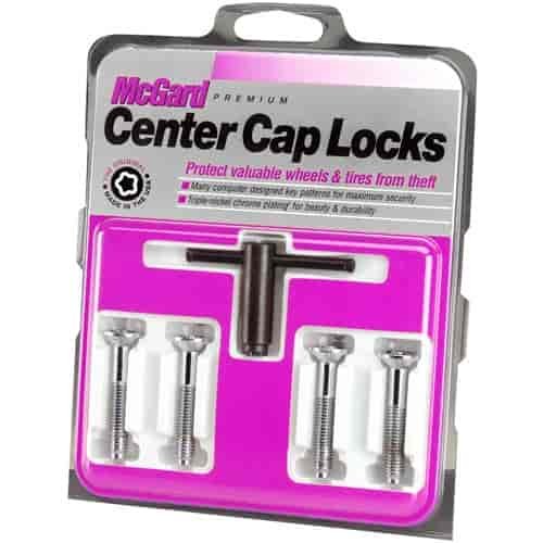 Center Cap and Wire Basket Locks Thread Size: M8 x 1.25
