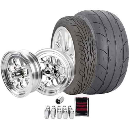 Muscle Car Wheel & Tire Package Sport Mag Wheels