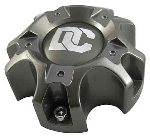 Gun Metal Center Cap Plastic