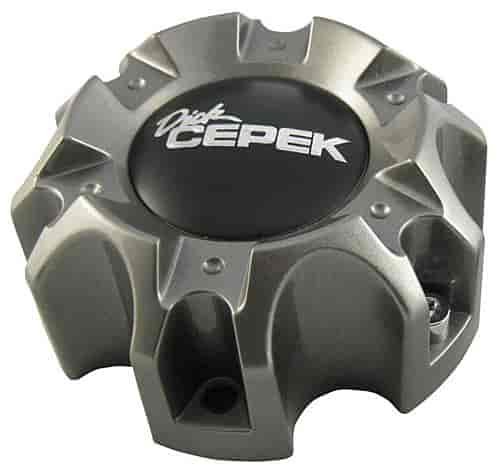 Gun Metal Center Cap Plastic