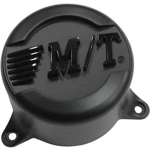 Black Center Cap Plastic