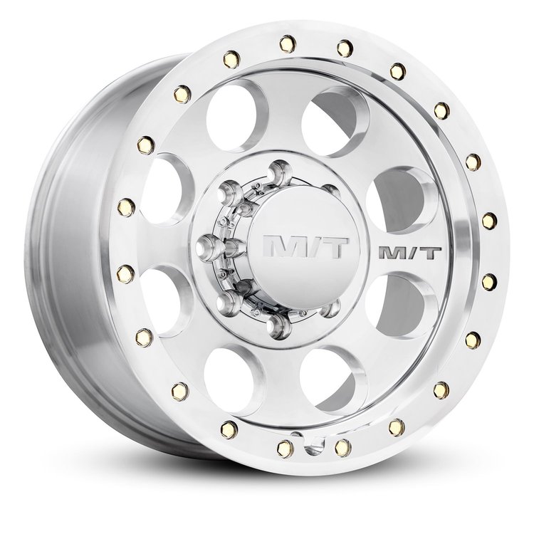 274556 Classic Pro Wheel [Size: 17"x9"] Polished, Simulated Beadlock w/Zinc Bolts