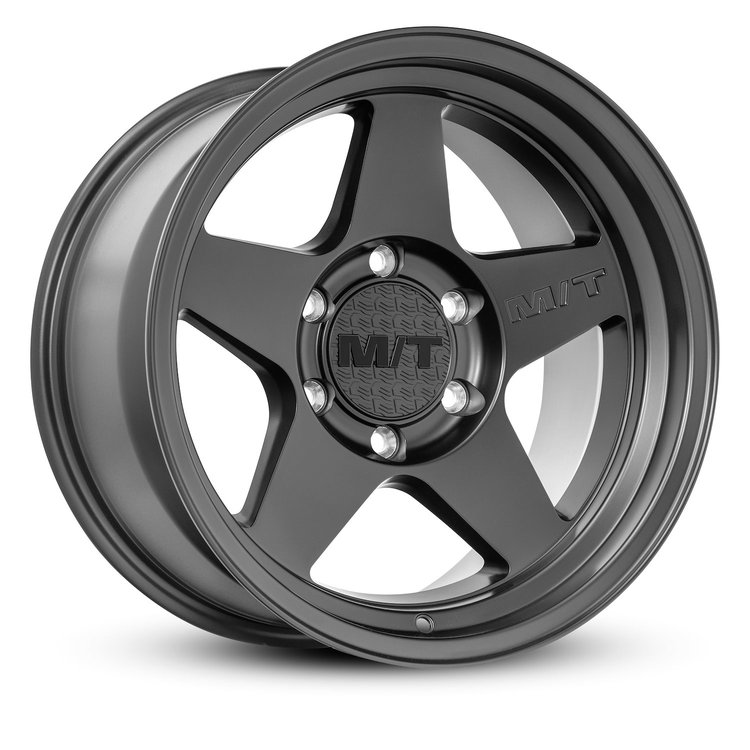 274532 Open 5 Wheel [Size: 17"x9"] Satin Black