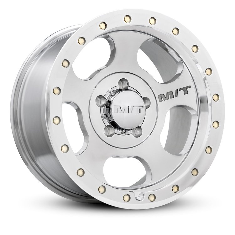 274643 Canyon Pro Wheel [Size: 17"x9"] Polished, Simulated Beadlock w/Zinc Bolts