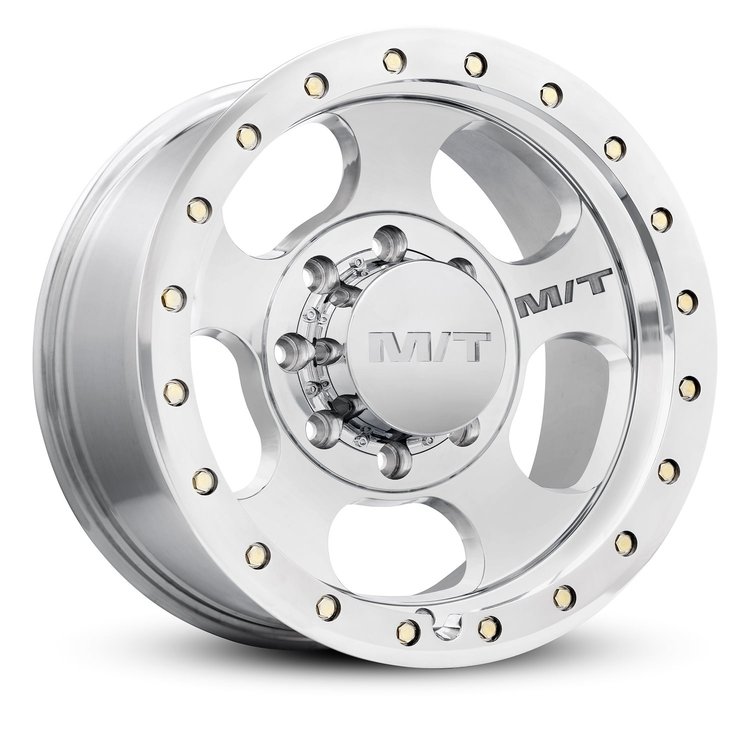 274650 Canyon Pro Wheel [Size: 17"x9"] Polished, Simulated Beadlock w/Zinc Bolts