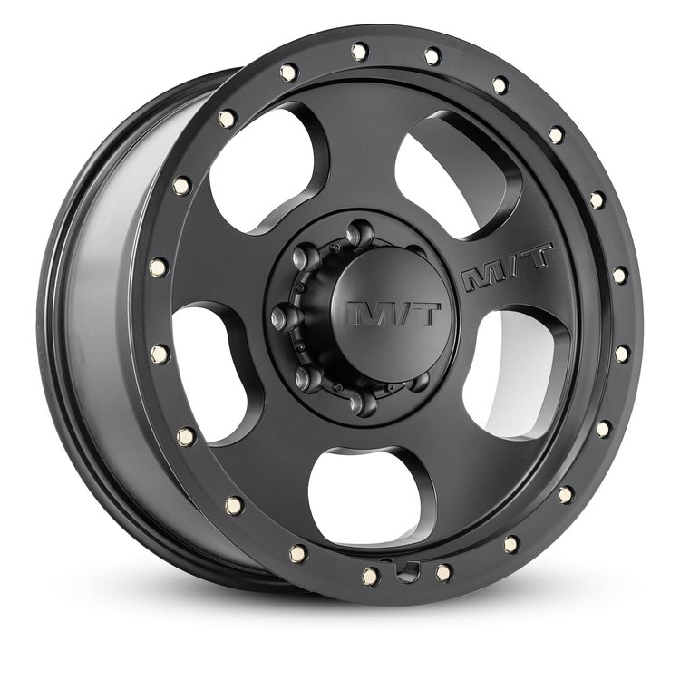 274577 Canyon Pro Wheel [Size: 20"x9"] Satin Black, Simulated Beadlock w/Zinc Bolts