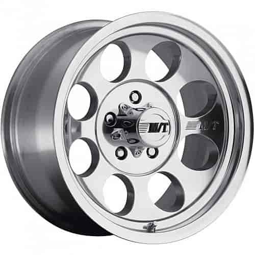 Classic III Wheel Size: 15" x 7" Bolt Circle: 5 x 4-1/2" Rear Spacing: 3-5/8" Finish: Polished