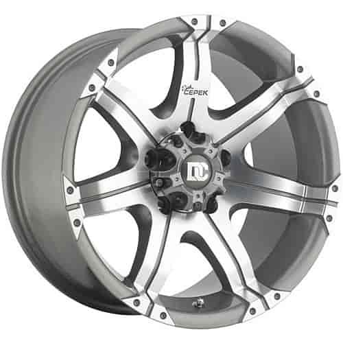 Gun Metal 7 Wheel Size: 17" x 8.5"