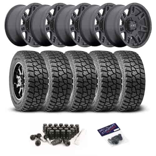 Wheel and Tire Kit for 1987-2006 Jeep Wrangler/1984-2001 Jeep Cherokee