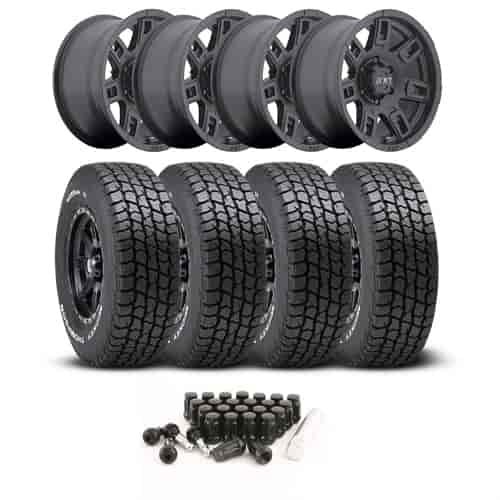 Wheel and Tire Kit for 1987-2006 Jeep Wrangler/1984-2001 Jeep Cherokee