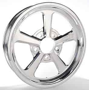 Pro-5 ET Drag Wheel Size: 15" x 3-1/2" Rear Spacing: 1-3/4" Bolt Circle: 5 x 4-3/4" Weight: 7.2 lbs.