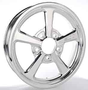 Pro-5 ET Drag Wheel Size: 15" x 3-1/2" Rear Spacing: 2-1/4" Bolt Circle: 5 x 4-1/2" Weight: 8.0 lbs.