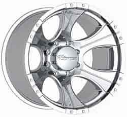 DC-1 Wheel - Polished Size: 17" x 9"