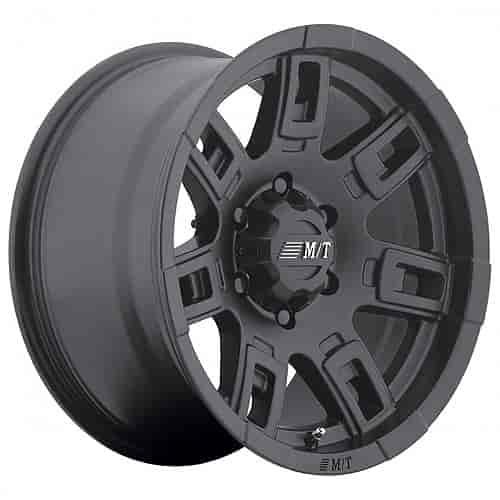 SideBiter II Wheel Size: 17" x 9" Bolt Pattern: 6 x 5-1/2" Rear Spacing: 5" Offset: 0mm Max. Load: 2600 lbs